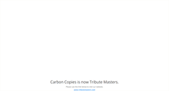 Desktop Screenshot of carboncopiescelebs.com
